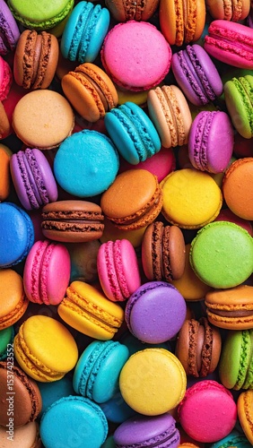 A Background of Colorful Ma...