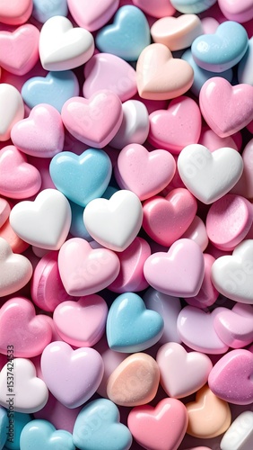 Valentines Day Pink, Blue, ...