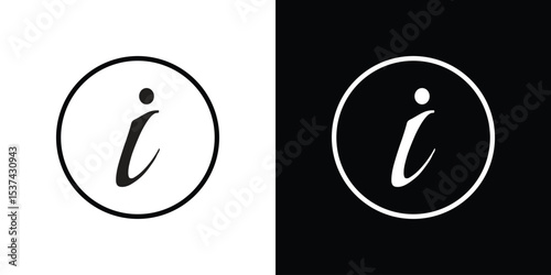 Info icon set in line.