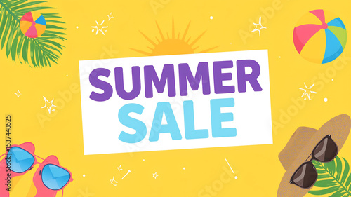 summer sale poster