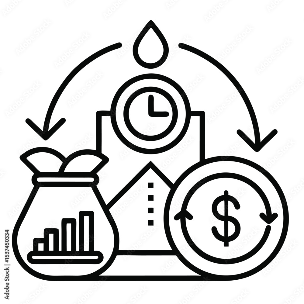 Obraz premium Returns On Investment