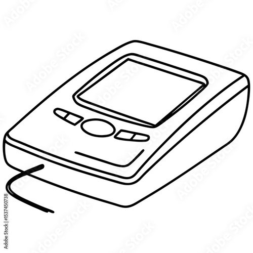 Passport scanner device for biometric data. Secure passport control system uses advanced technology for identification. Modern passport scanner ensures fast and reliable verification.