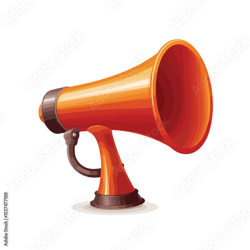 Professional Bullhorn Isolated Symbol Vector Illustration for Marketing Campaigns