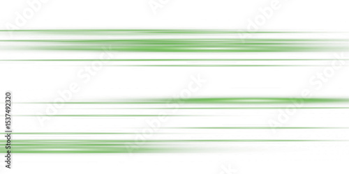 Glowing horizontal green light line with radiant shine and beam effect. Futuristic flare, and neon glow. digital highlights.PNG 