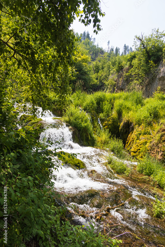 Little Spearfish Creek, South Dakota Little Spearfish Creek, South Dakota