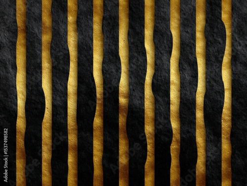 Wavy vertical golden stripe...