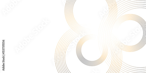 Abstract white background with blue circle rings. Spiral sound wave rhythm line and blind dynamic abstract background, Vector illustration design for presentation, banner, cover, poster, texture.