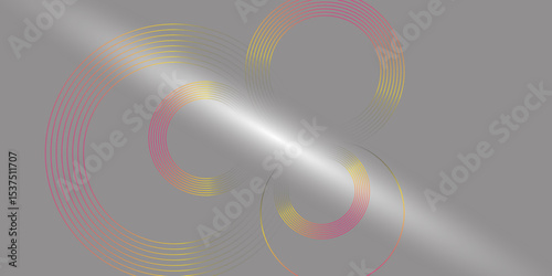 Abstract white background with blue circle rings. Spiral sound wave rhythm line and blind dynamic abstract background, Vector illustration design for presentation, banner, cover, poster, texture.