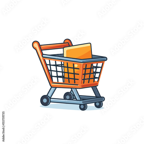 Professional Shopping Cart Design: Best Commerce and Store Icon for Websites
