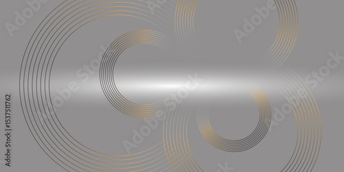 Abstract white background with blue circle rings. Spiral sound wave rhythm line and blind dynamic abstract background, Vector illustration design for presentation, banner, cover, poster, texture.