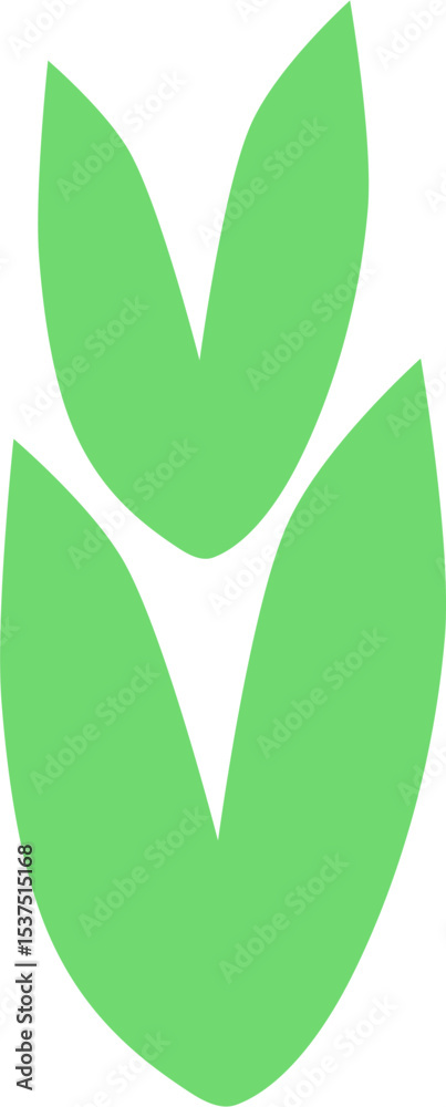 Naklejka premium Eko logotypów – Ekologiczne zielone symbole i logotypy eko – wektorowa grafika