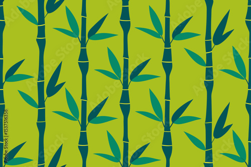  bamboo-stalks-and-leaves-repeat-pattern-in-ink-sty.svg