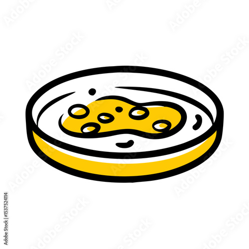 Petri dish on transparent background for web and graphic design for Web and Graphic design