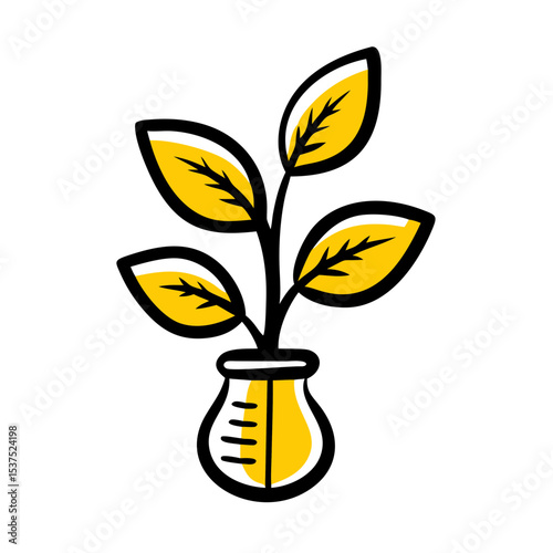 Plant research on transparent background for web and graphic design for Web and Graphic design