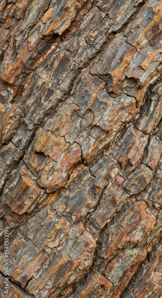 Petrified Wood Bark Detail Petrified Wood Bark Detail