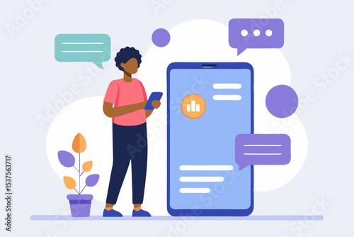 Mobile Communication Seamless Messaging and Data Exchange on Smartphones