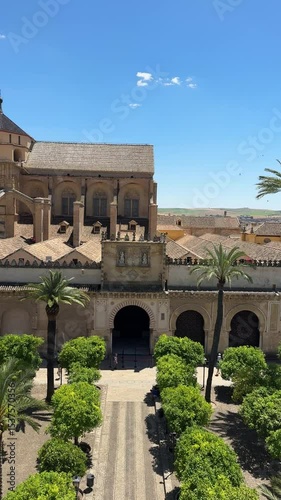 Cordoba, Spain - Cordoba mosque cathedral, Mezquita, renaissance church built inside of mosque