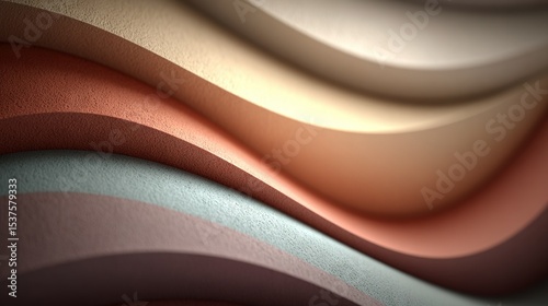   A close-up photo of a colorful wall with an out-of-focus background showing its various hues