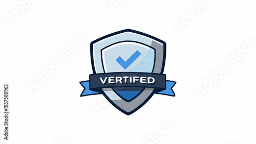 Verified Security Shield Generated AI Icon Design