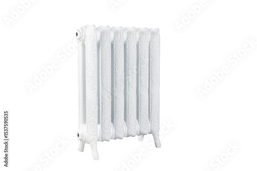Wallpaper Mural heating radiator isolated on white Torontodigital.ca