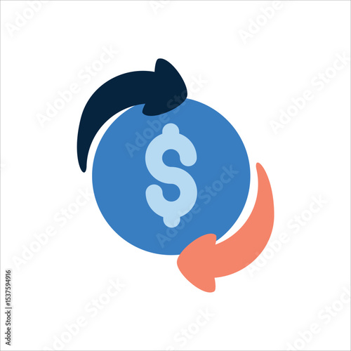 Money Transfer icon vector
