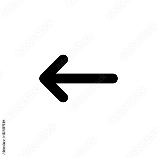 back, left, undo button icon