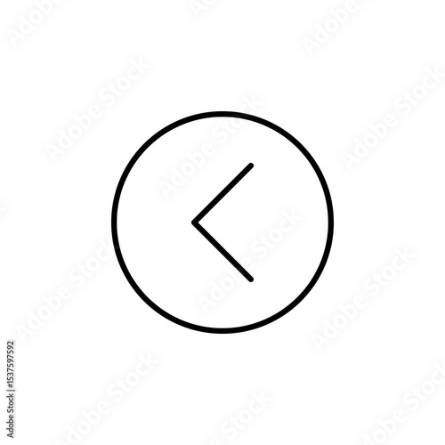 back, left, undo button icon