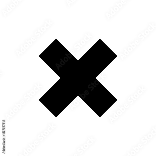 close, cancel, decline button icon