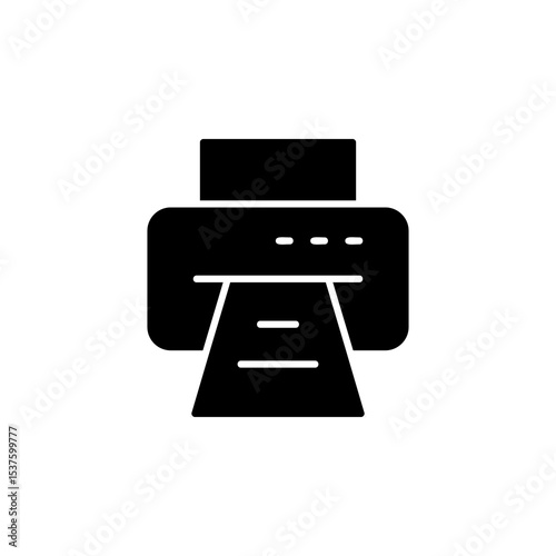 print, printer, printing icon vector