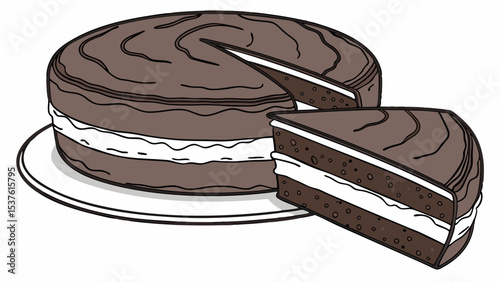 Delicious Chocolate Cake Layers of Decadence and Sweetness
