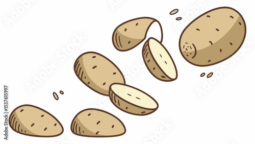 Delicious Potato Slices A Culinary Delight