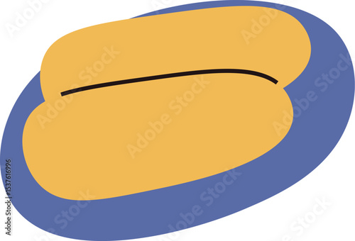 Abstract Hot Dog