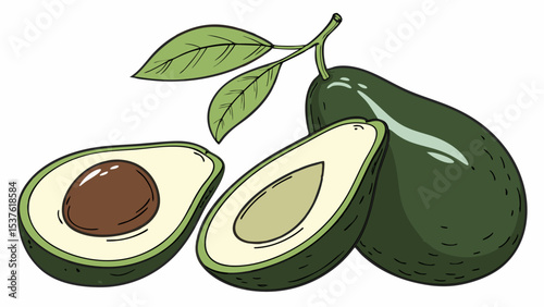 Fresh Avocados Ripe, Creamy, and Ready to Enjoy