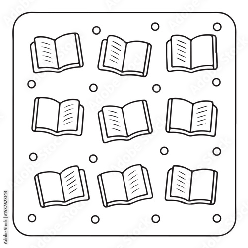  Comfy patterns coloring pages, comfy coloring book, bold and easy coloring pages, coloring book, line art, illustration, victor, black and white