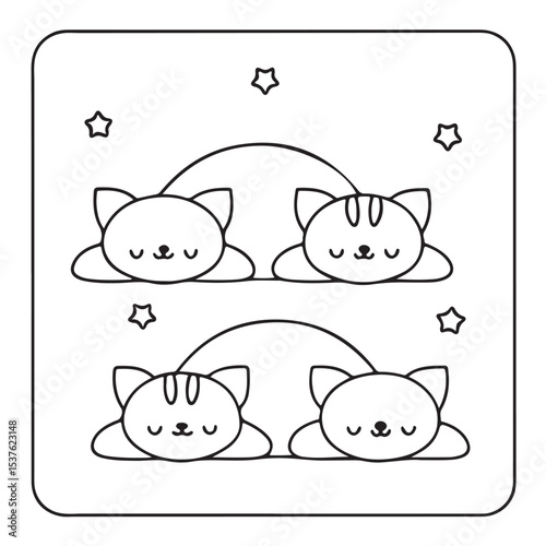  Comfy patterns coloring pages, comfy coloring book, bold and easy coloring pages, coloring book, line art, illustration, victor, black and white