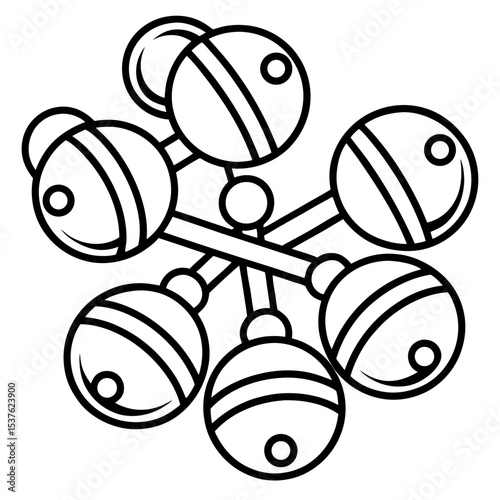 Bell Vector – White Background
