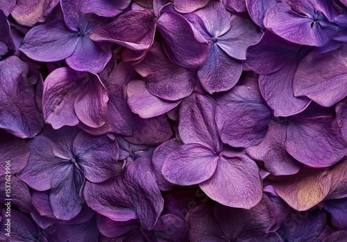 A close-up of purple lilac blossoms, their petals delicately arranged 