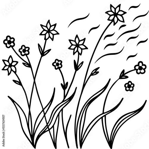Wildflower Waltz Illustration