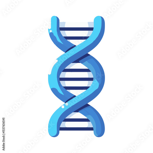 DNA helix illustration design