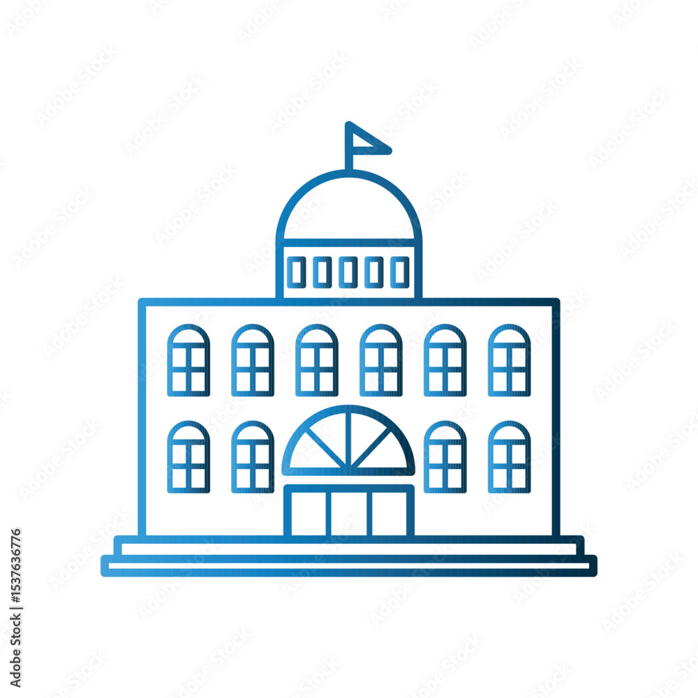 Fototapeta premium Bank icon design template