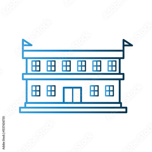 Bank icon design template