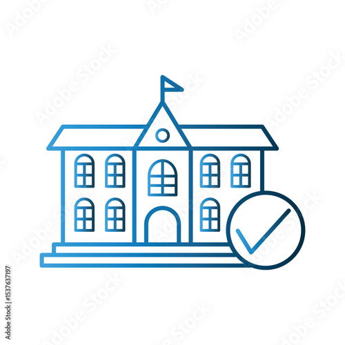 Bank icon design template