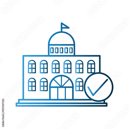 Bank icon design template