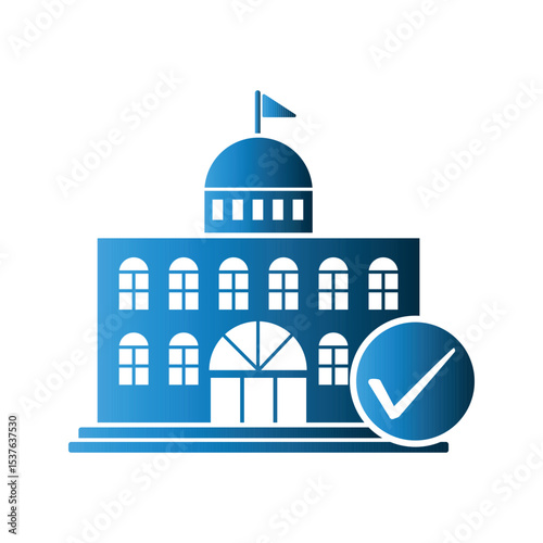 Bank icon design template