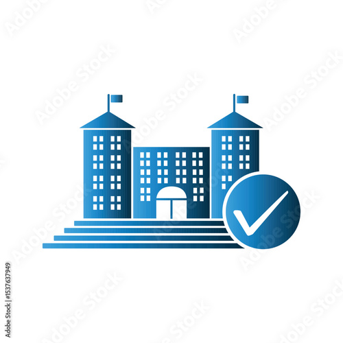 Bank icon design template