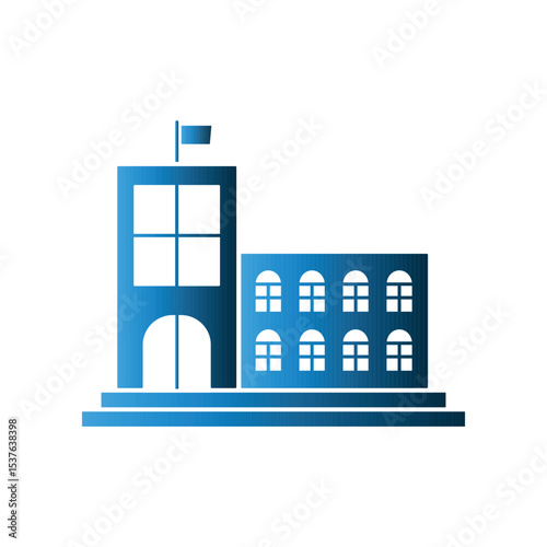 Bank icon design template