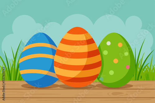 Delightful Easter Eggs A Colorful Spring Celebration