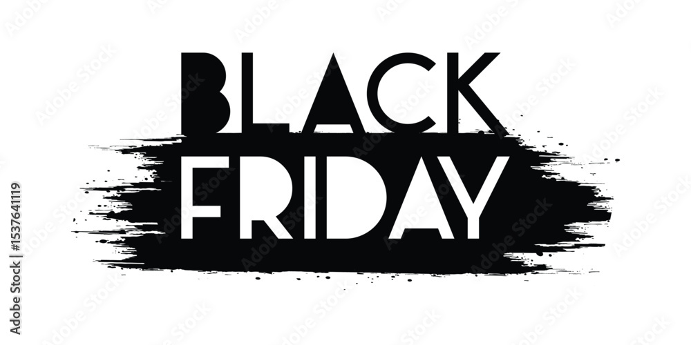 Fototapeta premium Black friday banner, card, poster.