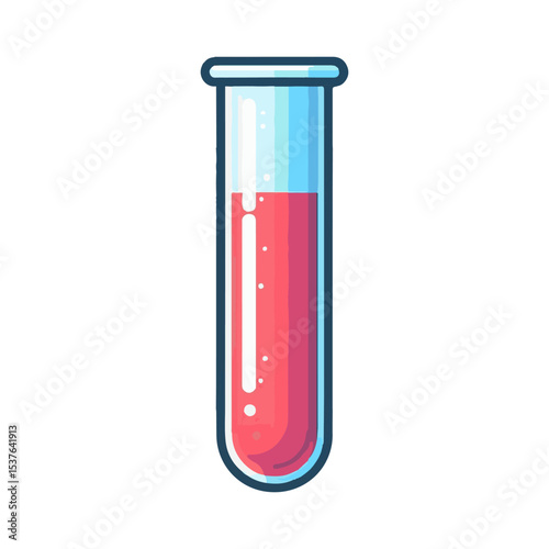 
test tube illustration design