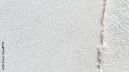 Generative AI, Close-up of handmade paper with torn edges